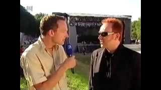 1999 Taubertal Festival  Joachim Witt Interview [upl. by Thornburg]