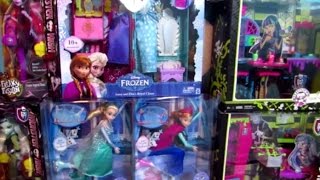 DOLL HAUL FROZEN MONSTER HIGH [upl. by Samy]