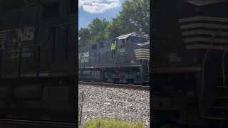 Ns 165 at Linwood with a really nice crew train norfolksouthern [upl. by Analise]