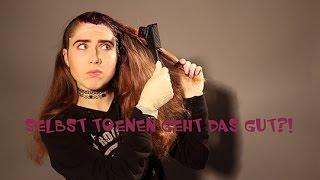 Haare selbst tönen geht das gut [upl. by Nyladam]