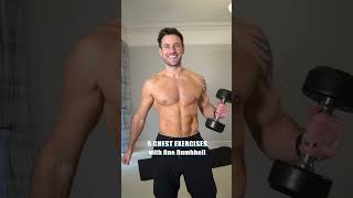 5 CHEST EXERCISES One Dumbbell [upl. by Tur]