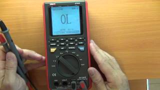 UNIT UT81B Scopemeter Review [upl. by Nahshun]