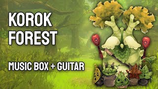 Korok Forest Day  The Legend of Zelda Breath of the Wild Relaxing Music for Studying or Sleeping [upl. by Ahtis]