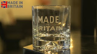 Made In Britain  How crystal glass tumblers are made [upl. by Glanti]