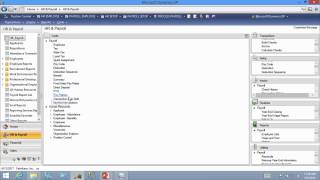 HR and Payroll in Microsoft Dynamics GP 2013 02 Employee Setup for HR and Payroll [upl. by Aynad]