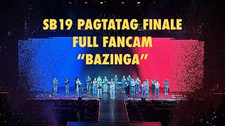 SB19 PAGTATAG FINALE Day 2 BAZINGA Full Fancam [upl. by Sabrina]