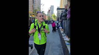 NYC Marathon 2024  near 86th and 1st Ave  part 3 [upl. by Ahsitak483]