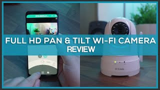 DLink Full HD Pan amp Tilt WiFi Camera DCS8525LH  Review [upl. by Violeta]