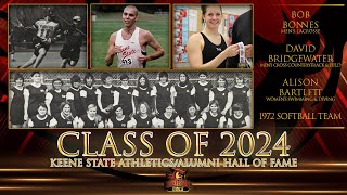 2024 Keene State College AthleticsAlumni Hall of Fame Induction Ceremony [upl. by Aihsatan]