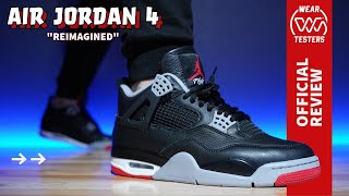 Air Jordan 4 Bred Reimagined [upl. by Aenal941]