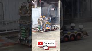 Rc Truck show Big scale model XXXL รถบรรทุกสิบล้อหัวลาก บังคับ SCANIA [upl. by Thomsen821]