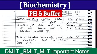 Ph Buffer in Biochemistry  Acid  Base  ph buffer  PH [upl. by Killarney]