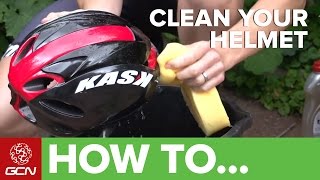 How To Clean Your Bike Helmet [upl. by Ydennek913]