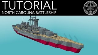 Warship Craft North Carolina Tutorial 50 Sub Special [upl. by Arahc]