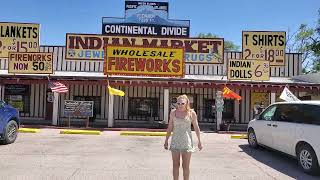 Stopping by The Indian Market at the continental divide Dominique Swain [upl. by Angelo]