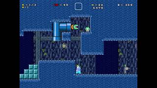 Super Mario Bros X SMBX2 Beta 52 Custom Level  Wall Jumping Cave [upl. by Stephan882]