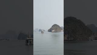 Halong Bay cruising Vietnam [upl. by Ahsital]