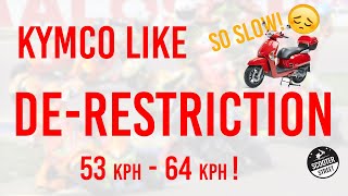 UNLEASH Your Kymco Scooter Simple Derestriction Hack for High Speeds [upl. by Cocke]