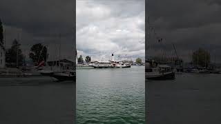 🚢 Dampfschiff Hohentwiel Romanshorn Lake Bodensee 🚢 travel Bodensee travelvlog [upl. by Lener]