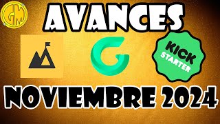 Avances NOVIEMBRE 2024  Kickstarter Gamefound amp Backerkit [upl. by Eppesuig]