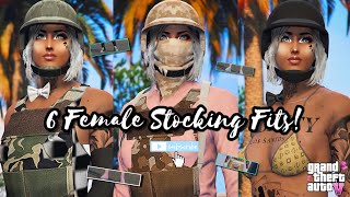 GTA 5 Online Cute Female TryhardFreemode Stocking Outfits Tutorial♡ Xbox OneSeries XampS PS4amp5♡ [upl. by Regina]