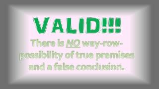 A Crash Course in Formal Logic Pt 7c Truth Tables for Arguments [upl. by Anjela]