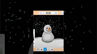 Muñeco de nieve ☃️ roblox robloxedit dibujo robloxmemes dibujos [upl. by Nerag]