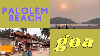 PALOLEM BEACH GOA  FULL 4K video STREET SHOPPING [upl. by Gratiana]