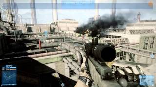 Battlefield 3 orange triangle plug Full auto boltaction rifle glitch [upl. by Harvard]