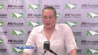 North Dakota winter sports press conference [upl. by Paolo95]