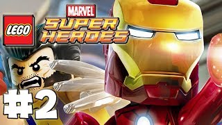 LEGO Marvel Superheroes  Part 2  Times Square Off HD Gameplay Walkthrough [upl. by Olbap]