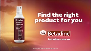 Betadine  Spray  Wound Care  2024  6Sec [upl. by Skeie667]