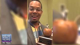 Dr Kyjuan Brown Wins CDA “Apple” Award November 2015 [upl. by Kcam]