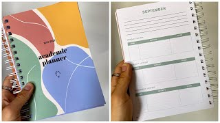 how to set up the PERFECT academic planner before term starts [upl. by Eitsirc]