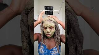 ASMR 4c Hair Washday asmr asmrsounds washday naturalhair hairgrowth [upl. by Virgina807]