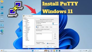 How to Install PuTTY on Windows 11 [upl. by Ylremik]