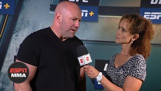 Dana White talks Figueiredo vs Benavidez 2 Hermansson vs Gastelum  UFC Live  ESPN MMA [upl. by Brana]