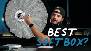 Neewer 65cm Parabolic Softbox Unboxing amp Test  Best Softbox [upl. by Gittel56]