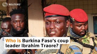 Who is Burkina Fasos coup leader Ibrahim Traore [upl. by Nivahb]