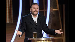 Ricky Gervais  Otwarcie Złotych Globów 2020  Napisy PL [upl. by Rodmun]