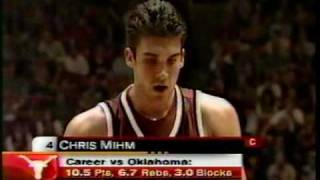 13 Texas Longhorns at 17 Oklahoma Sooners  2000  Basketball  Part 3 [upl. by Ellecrag]