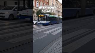 Krakowski Solaris Hybrydowy przy Barbakanie shorts vlog travel viral bus [upl. by Llenaj]