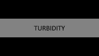 TURBIDITY TEST Assam 194 [upl. by Remled]