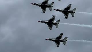 quotSelfridge Air Show US Air Force Thunderbirds  June 9 2024quot [upl. by Lenor]