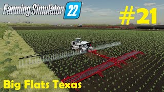 LS22 Big Flats Texas 21 neues Feld gleichzeitig düngen amp striegeln  Farming Simulator 22 [upl. by Arnie]