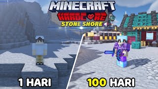 100 Hari di Minecraft Hardcore 1181 Stone Only [upl. by Cari]