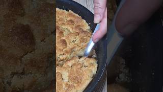 La recette du crumble aux pommes 🍏 flux shorts patisserie recette food faitmaison crumble [upl. by Drannek]