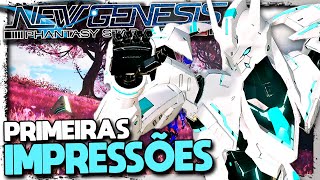 Jogando PSO2 New Genesis  Um Novo Começo para o Phantasy Star Online 2 Como Renovar um MMO [upl. by Iliram]