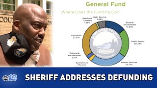 Buncombe County Sheriff responds to calls for defunding [upl. by Allit]