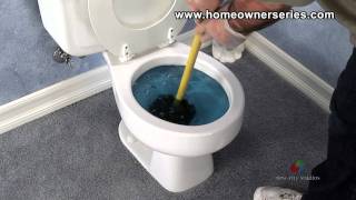 How to Fix a Toilet  Diagnostics  Blocked Toilet [upl. by Areht4]